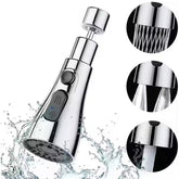 Kitchen Faucet with 3-Function Pull Down Sink Sprayer – Single Handle (1 Pc)